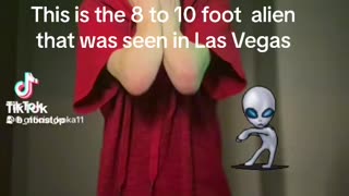 Behind the scenes of the Las Vegas alien