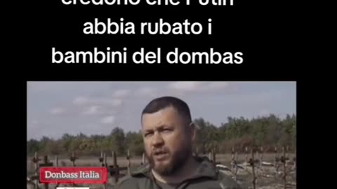 Per quelli che credono Putin abbia rubato i bambini del dombas❗️❗️