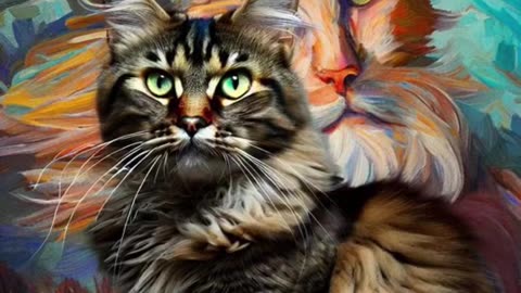 E se van Gogh pintasse gatos?