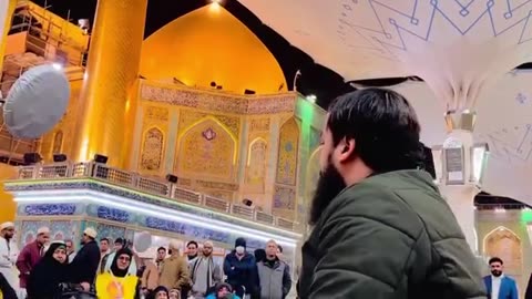 In the dignity of Hazrat Abbas a.s || Qaseeda || In the front of shrine