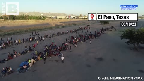 NewsNation Drone Footage Shows El Paso Border Day Before Title 42 Ends