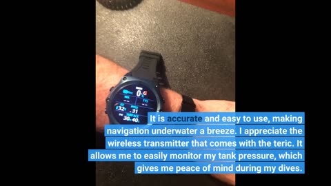 View Feedback: Shearwater Research Teric Wrist Dive Computer with Transmitter - Silver