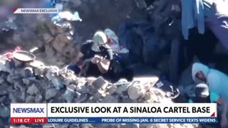 SINALOA CARTEL BASE destroyed at US BORDER by the Mexican Government.