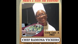 CHEF RAMONA VICKERS COOKING SHOW ON AFRICAN AMERICAN FOOD NETWORK TV