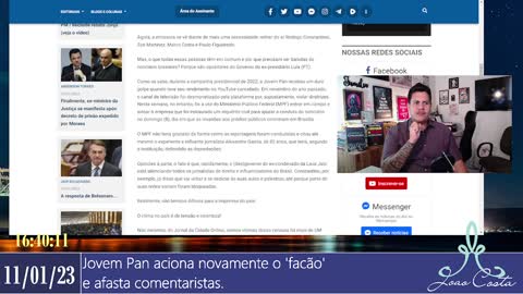 Jovem Pan aciona novamente o 'facão' e afasta comentaristas.