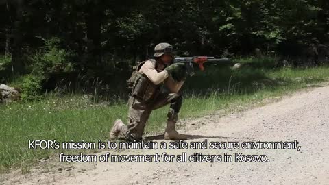 Romanian soldiers training at Hohenfels, Germany