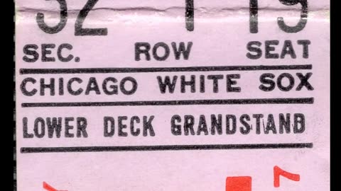 May 1, 1977 - Chicago White Sox Host Texas Rangers (Ticket Stub & Images)