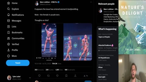 MALE BODYBUILDER COMPETES WITH FEMALES [NEWS ROUNDUP: 7/20/23]