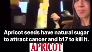 Put in jail for five years for selling apricot seeds because they cure cancer.