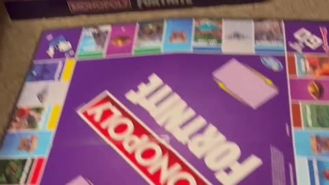 Monopoly Fortnite Unboxing