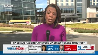 Georgia Senate race remains toss-up, likely headed for December runoff