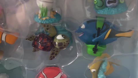 Disney Parks Finding Nemo Collectible Figurine Playset #shorts