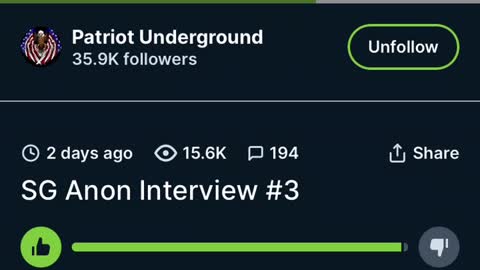 SGAnon: Patriot Underground : Brunson court case,