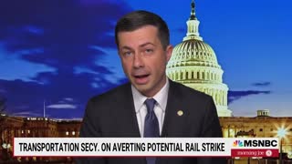 Secretary Buttigieg: I'm Talking With Senators Today About Averting Rail Strike