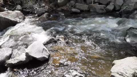 River run in Boulder Canyon Colorado