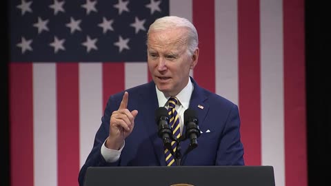 Joe Biden gives speech on economy at IBEW union in Maryland