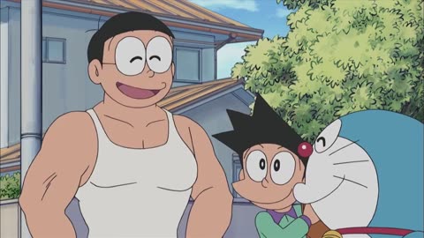 nobita got some muscles , doremon 🔥🔥