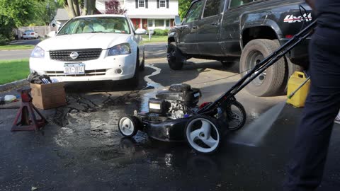 Mower Mysteries FREE HONDA POWERED Craftsman Lawn Mower Fix N Flip for $250 WHY WAS I THROWN AWAY