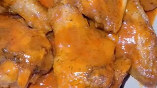 Homemade hot wings on my keto diet