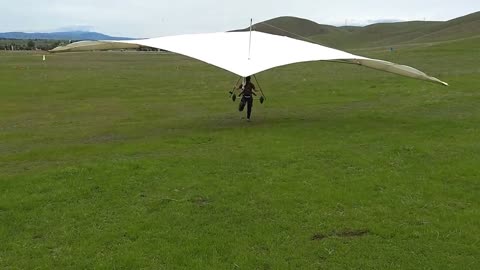 Tres Pinos, CA Hang Gliding Lesson 2 (Sequoia Ayers - 15 year old girl)