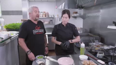 Guy Fieri Eats Mom's Red Chile Chilaquiles Diners