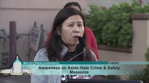 San Francisco Mayor London Breed Holds Press Briefing As Anti-Asian Hate Crimes Jump Over 500%