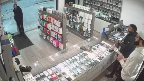 Cell Phone Store Owner Lets Would-Be Robber Go Free