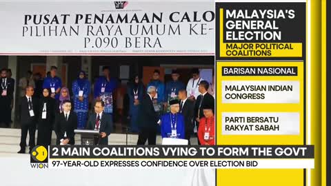 Malaysia's 15th General Elections: Former PM Mahathir Mohamad files for candidacy | WION