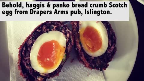Haggis & panko crumb Scotch egg voted best in UK