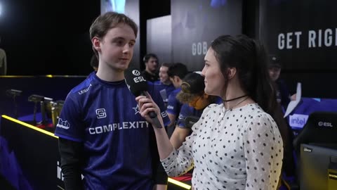 Complexity floppi - Interview AFTER match vs Permitta IEM Katowice 2023 Play-In CSGO 02.02.2023