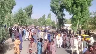 Thousands protest against Taliban in Kandahar
