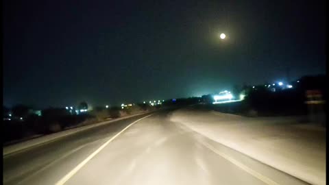 Desert Night road trip