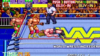 WWF Wrestlefest Hulk Hogan and Ultimate Warrior