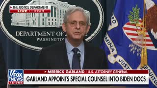 Garland appoints special counsel for Biden classified documents