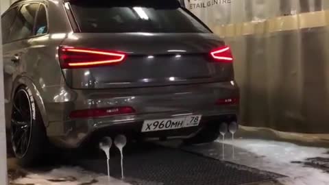 You can do that after you wash your car