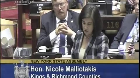 (6/14/19) Assemblywoman Nicole Malliotakis Debates Drivers Licenses for Illegal Immigrants