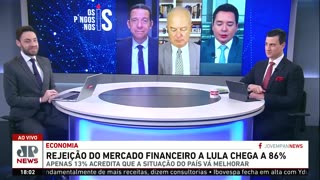 Rejeição do mercado financeiro a Lula chega a 86%