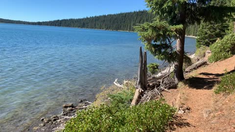 Central Oregon – Paulina Lake “Grand Loop” – Earth Mineral Colors