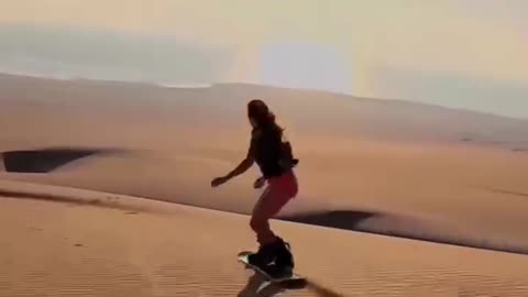 sand boarding