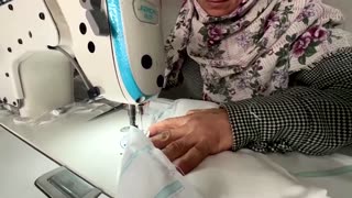 Gaza tailors adapt to wartime needs by sewing diapers