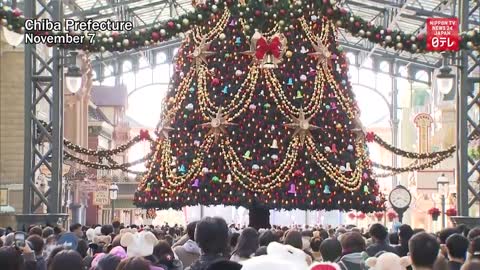 Tokyo Disney Resort celebrates Christmas for the first time in three years