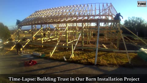 Barn Trust Time Lapse Install