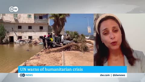 Grief turns to Anger as Protests break Out in Flood_Hit Libya | DW News