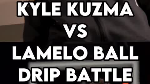 Kuzma vs Lamelo Drip Battle