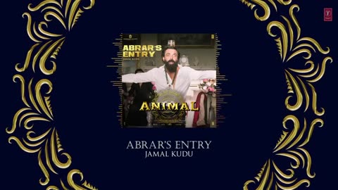 Animal movie - Abrar Entry Jamal Khan #animal # Bobby Deol #Ranveer Kapoor