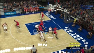 NBA2K23 - Jordan Challenge - Double Nickel, 1995 Chicago Bulls versus New York Knicks