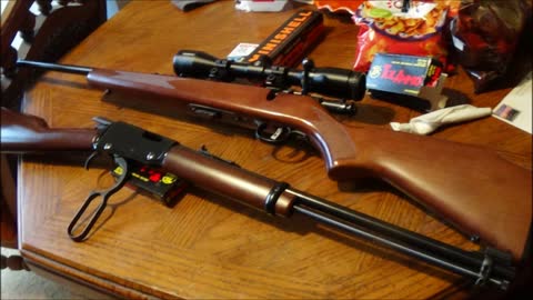 Shooting the Aguila super Colibri 22 bullets in a Henry H001 and a Savage Mark II rifle