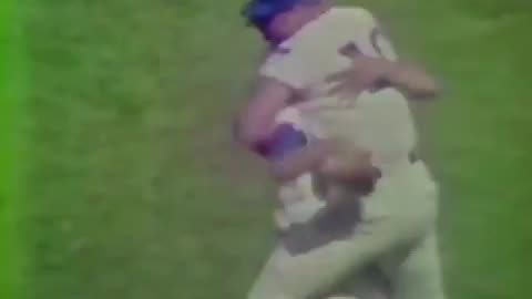 August 19, 1969 - Chicago Cubs Pitcher Ken Holtzman Wraps Up a No-Hitter