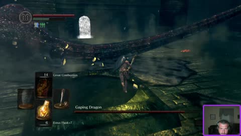 Dark Souls SL1 NG7 Gaping Dragon