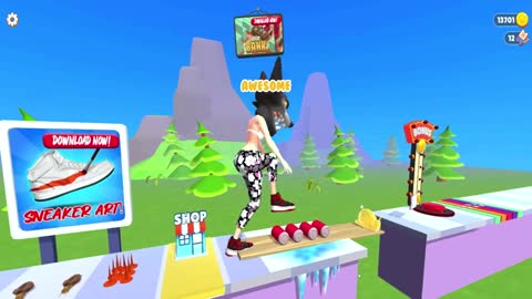 Tippy toe ios 3d walkthrough app gameplay game all levels android #9